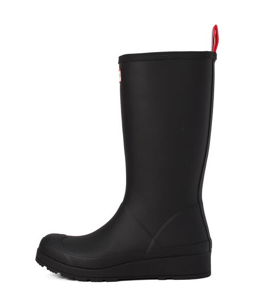 FREE'S MART（フリーズマート）の「ＷＯＭＥＮＳ　ＰＬＡＹ　ＴＡＬＬ　ＢＯＯＴ（レインシューズ・レディース・ブラック・24/23）」の2枚目の写真