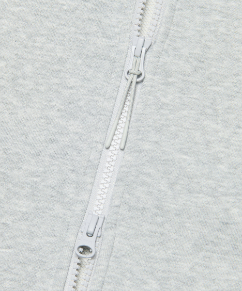 NOMANUAL(NOMANUAL)の「NM LIGHT HOODED ZIP-UP (WOMAN) - MELANGE(パーカー・レディース・その他・LARGE/SMALL/MEDIUM)」の3枚目の写真