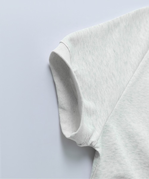 SUGAR BISKET（シュガービスケット）の「ヘンリーネックトップス（Tシャツ/カットソー・レディース・ベージュ/ブラック/杢グレー・フリー）」の18枚目の写真