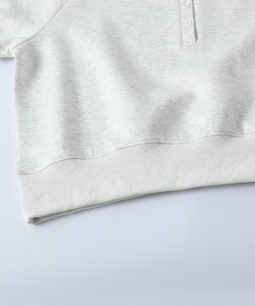 SUGAR BISKET（シュガービスケット）の「ヘンリーネックトップス（Tシャツ/カットソー・レディース・ベージュ/ブラック/杢グレー・フリー）」の19枚目の写真