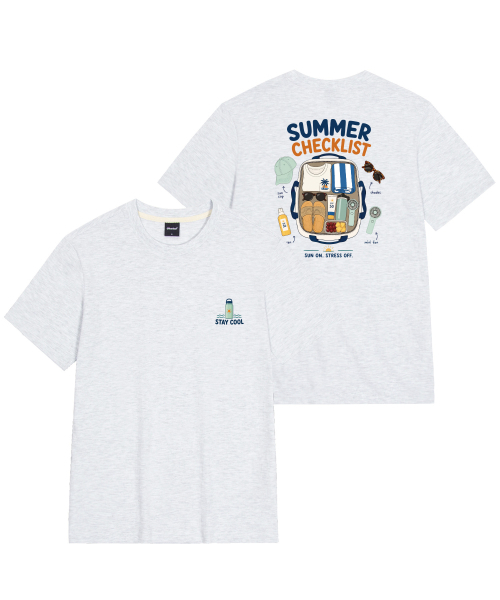 OKSTAR(オクスター)の「サマーキットバックプリンティンググラフィック半袖Tシャツ(Tシャツ/カットソー・レディース・クリーム/ホワイト/ライトベージュ/ブラック/ライトグレー・4XL/SMALL/MEDIUM/LARGE/X-LARGE/2XL/3XL)」の6枚目の写真