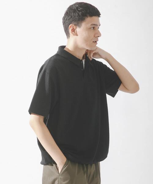 URBAN RESEARCH Sonny Label(アーバンリサーチサニーレーベル)の「カットシアサッカー襟付きプルオーバー(Tシャツ/カットソー・メンズ・ネイビー/ブラック・MEDIUM/LARGE)」の21枚目の写真