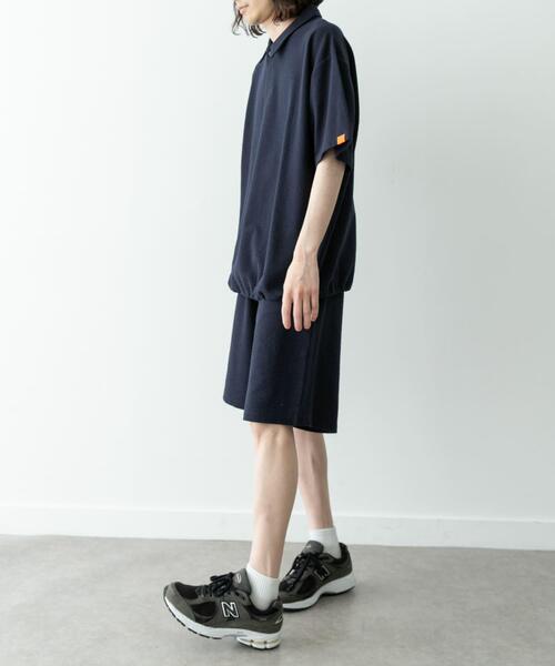 URBAN RESEARCH Sonny Label(アーバンリサーチサニーレーベル)の「カットシアサッカー襟付きプルオーバー(Tシャツ/カットソー・メンズ・ネイビー/ブラック・MEDIUM/LARGE)」の16枚目の写真