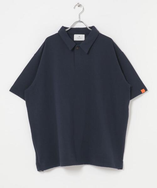 URBAN RESEARCH Sonny Label(アーバンリサーチサニーレーベル)の「カットシアサッカー襟付きプルオーバー(Tシャツ/カットソー・メンズ・ネイビー/ブラック・MEDIUM/LARGE)」の17枚目の写真