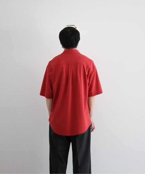 KAIKO(カイコー)の「KAIKO Tomorrow ss polo shirt(ポロシャツ・メンズ・レッド/ブルー・1/2)」の8枚目の写真