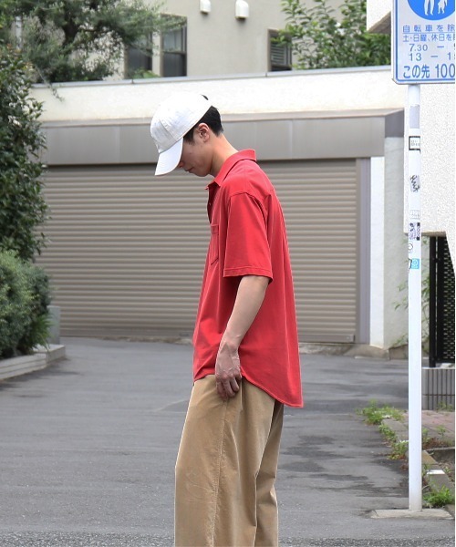 KAIKO(カイコー)の「KAIKO Tomorrow ss polo shirt(ポロシャツ・メンズ・レッド/ブルー・1/2)」の13枚目の写真