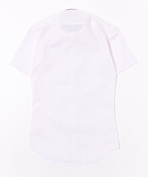 TOKYO SHIRTS（トウキョウシャツ）の「【吸水速乾】 形態安定ノンアイロン ボタンダウン 半袖ビジネスワイシャツ（ビジネスシャツ・メンズ・ピンク・首回り39cm/首回り37cm/首回り43cm/首回り42cm/首回り41cm）」の7枚目の写真