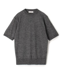 ラミームリネ クルーネックプルオーバーニット