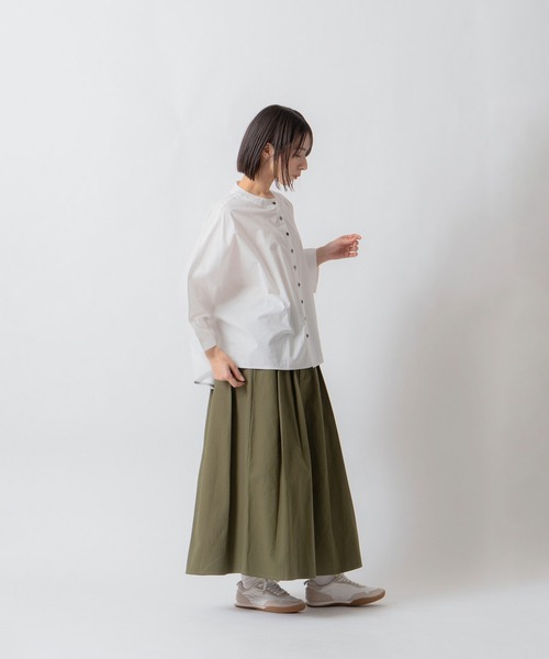 Kelen(ケレン)の「「KELEN / ケレン」タックフレアスカート(スカート・レディース・カーキ/ベージュ/ブラック・S/M)」の18枚目の写真