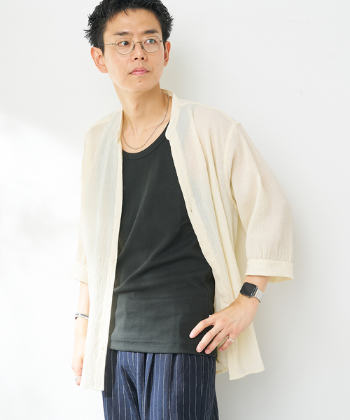 B.C STOCK(ベーセーストック)の「ANTS & ELEPHANTS / アンツアンドエレファンツ テレコタンク(タンクトップ・メンズ・チャコールグレー/ホワイト/ブラック・LARGE/MEDIUM)」の5枚目の写真