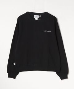 10.3oz NOT ALONE刺繍スウェットシャツ