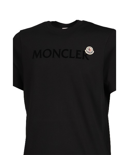 MONCLER(モンクレール)の「SS T-SHIRT(Tシャツ/カットソー・メンズ・ブラック/ホワイト・LARGE/MEDIUM/SMALL/X-LARGE/XX-LARGE)」の7枚目の写真