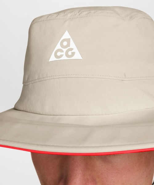 ACG(エィシージー)の「ナイキ ACG エイペックス バケットハット / Nike ACG Apex Bucket Hat IH8919-104 Light Orewood Brown(ハット・メンズ・ブラウン系その他・M/S)」の4枚目の写真