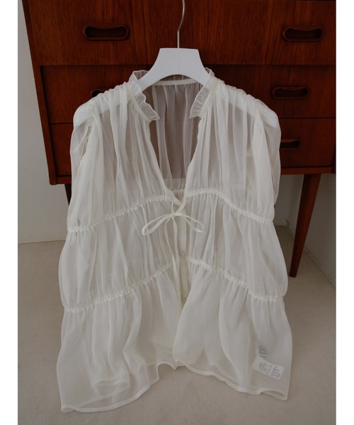 triple shirring sleeveless blouse（シャツ/ブラウス）｜Katrin TOKYO