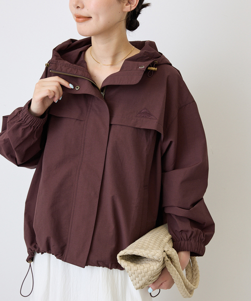 KELTY(ケルティ)の「《追加4》KELTY/ケルティ SLOBE別注 ザパタジャケット(マウンテンパーカー・レディース・ブラック/ベージュ系その他/ボルドー・FREE)」の3枚目の写真