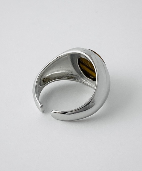 NOEL（ノエル）の「Tiger Eye Ring #290　フリーサイズリング（リング・メンズ・シルバー・FREE）」の5枚目の写真
