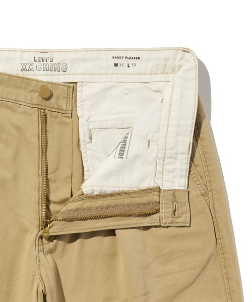 Levi's(リーバイス)の「Levi's/リーバイス XX CHINO バギープリーツ(チノパンツ・メンズ・ベージュ・28inch/30inch/32inch/34inch/36inch)」の9枚目の写真