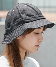 POLeR | POLeR/ポーラー DENIM BELL HAT デニム ベル型ハット ピスネーム コットン デイリー メンズ 2026年夏 夏服(ハット)