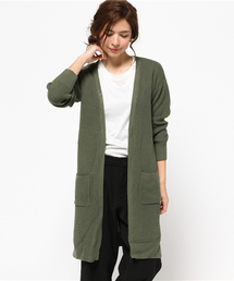 VENCEEXCHANGE | 畦ニットガウン           (カーディガン/ボレロ)