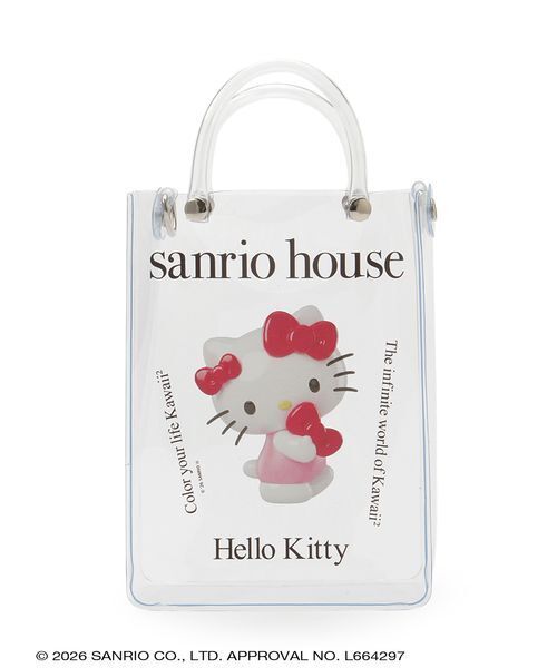 sanrio house(サンリオハウス)の「【Neo Kawaii² Collection】クリアミニバッグ(ハンドバッグ・レディース・D/A/C/B・F)」の1枚目の写真