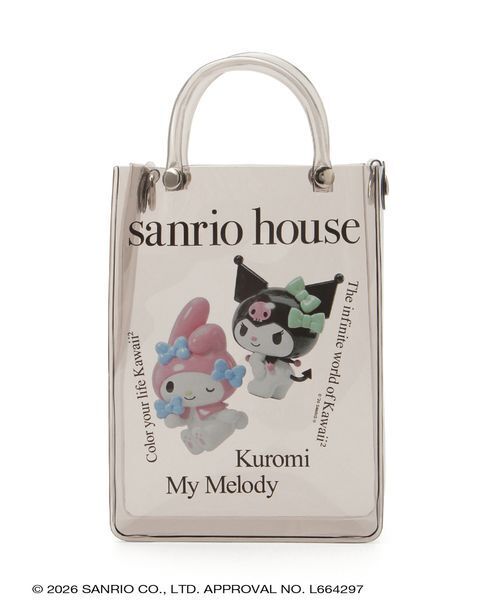 sanrio house(サンリオハウス)の「【Neo Kawaii² Collection】クリアミニバッグ(ハンドバッグ・レディース・D/A/C/B・F)」の4枚目の写真