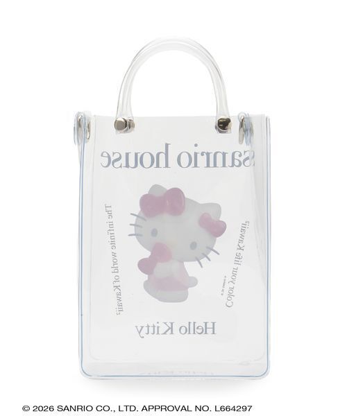 sanrio house(サンリオハウス)の「【Neo Kawaii² Collection】クリアミニバッグ(ハンドバッグ・レディース・D/A/C/B・F)」の6枚目の写真