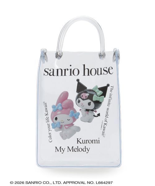 sanrio house(サンリオハウス)の「【Neo Kawaii² Collection】クリアミニバッグ(ハンドバッグ・レディース・D/A/C/B・F)」の12枚目の写真