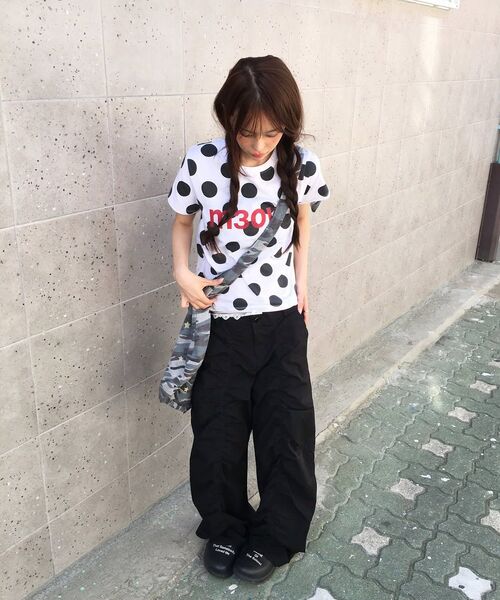 ITZAVIBE(イッザバイブ)の「CAMO STAR REVERSIBLE RIBBON BAG(メッセンジャーバッグ・レディース・その他・FREE)」の3枚目の写真