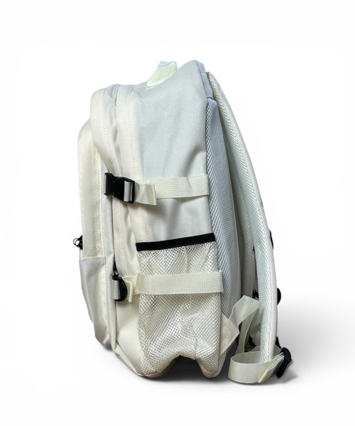 CHELSEA New York(チェルシーニューヨーク)の「KANGOL BOX MESHPOCKET BP 25L(バックパック/リュック・レディース・ブラック/ベージュ/オフホワイト/チャコールグレー・FREE)」の16枚目の写真