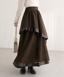 natural couture | メッシュティアードスカート(スカート)