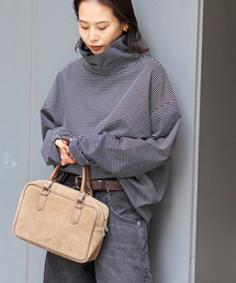 ARCHIVE STANCE | 【ARCHIVE STANCE/アーカイブスタンス】 Highneck Border long slee(Tシャツ/カットソー)