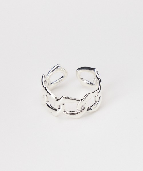 XOLO（ショロ）の「[XOLO JEWELRY/ショロジュエリー] EDGE CHAIN シルバーリング（リング・メンズ・シルバー・L）」の9枚目の写真