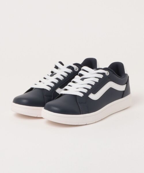 VANS(バンズ)の「VANS ヴァンズ DUCE デュース V2138 NAVY/OFF WHITE(スニーカー・メンズ・ブルー・11/7h/8/8h/9/9h/10/4h/5/5h/6/6h/7)」の1枚目の写真
