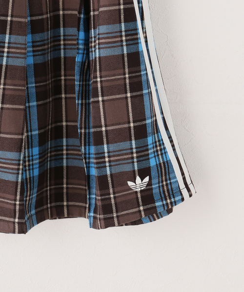 adidas Originals(アディダスオリジナルス)の「adidas originals / アディダス オリジナルス ORI GFX CHECK SKIRT(スカート・レディース・ブラウン・MEDIUM)」の4枚目の写真