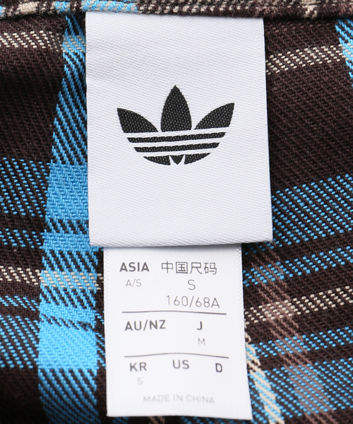 adidas Originals(アディダスオリジナルス)の「adidas originals / アディダス オリジナルス ORI GFX CHECK SKIRT(スカート・レディース・ブラウン・MEDIUM)」の8枚目の写真
