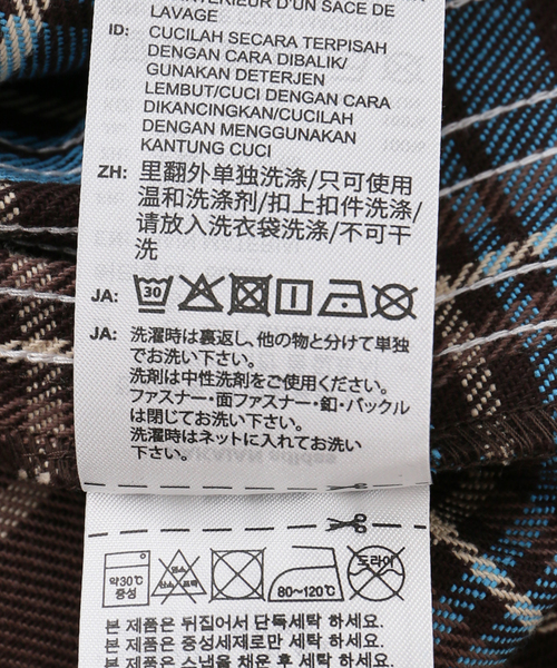 adidas Originals(アディダスオリジナルス)の「adidas originals / アディダス オリジナルス ORI GFX CHECK SKIRT(スカート・レディース・ブラウン・MEDIUM)」の9枚目の写真