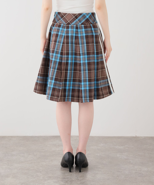 adidas Originals(アディダスオリジナルス)の「adidas originals / アディダス オリジナルス ORI GFX CHECK SKIRT(スカート・レディース・ブラウン・MEDIUM)」の13枚目の写真