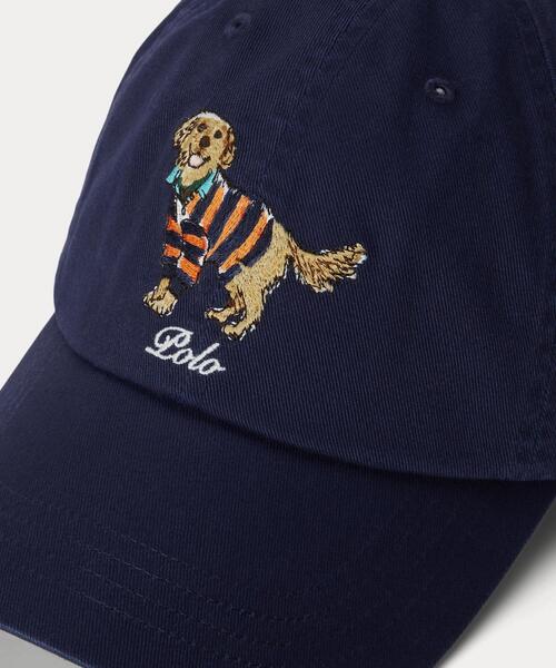 ドッグエンブロイダリー ツイル ボール キャップ（キャップ）｜POLO