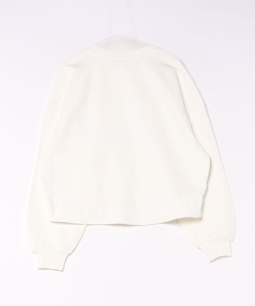 ALLSAINTS(オールセインツ)の「REFLEX LILA OVERSIZED EMBELLISHED SWEATSHIRT | REFLEX LILA オーバーサイズ 刺繍 スウェットシャツ(スウェット・レディース・ホワイト・S/XS/M)」の2枚目の写真