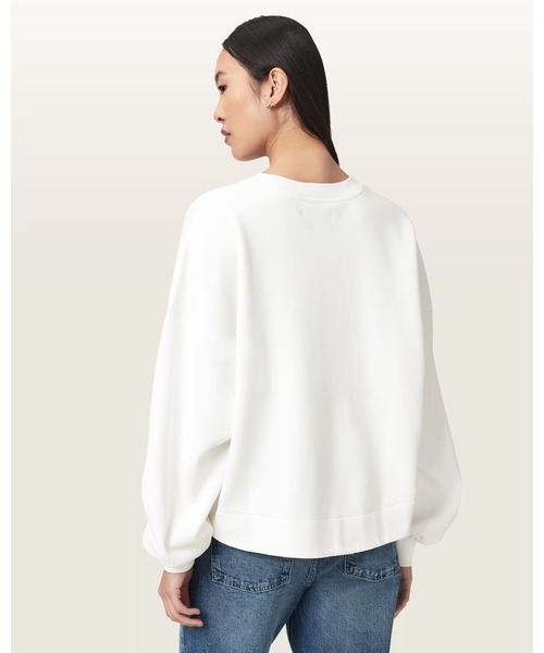 ALLSAINTS(オールセインツ)の「REFLEX LILA OVERSIZED EMBELLISHED SWEATSHIRT | REFLEX LILA オーバーサイズ 刺繍 スウェットシャツ(スウェット・レディース・ホワイト・S/XS/M)」の9枚目の写真