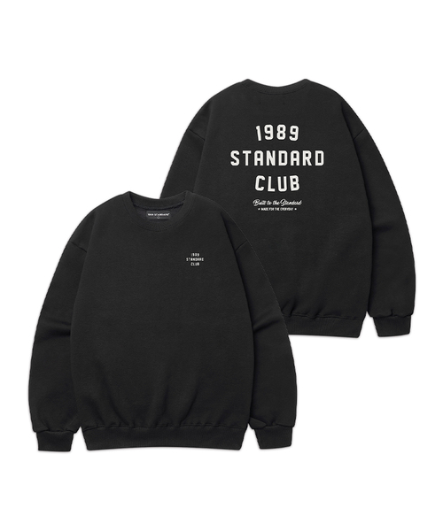1989STANDARD(1989スタンダード)の「1989 CLUB スウェット (STMSTD-0272)(スウェット・メンズ・ネイビー/バーガンディー/ブラック/ダークグレー/ライトグレー/オートミール・MEDIUM/LARGE/X-LARGE)」の1枚目の写真