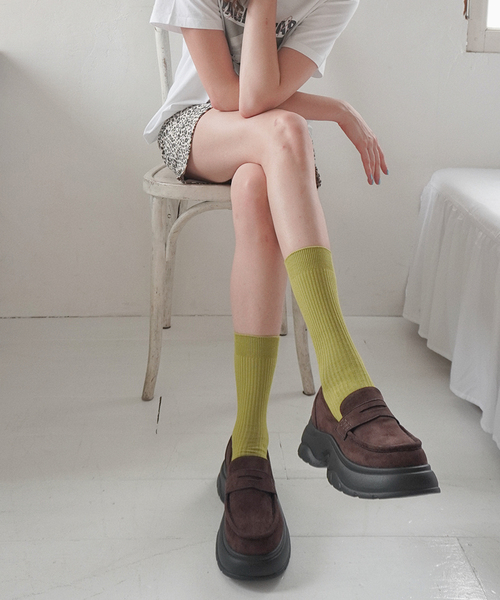 FLAT(フラット)の「《WEB+一部店舗限定》Le decore / ル デコレ sneaker ローファー(ローファー・レディース・ブラウン/ブラック系その他・X-LARGE/LARGE/MEDIUM/SMALL)」の1枚目の写真