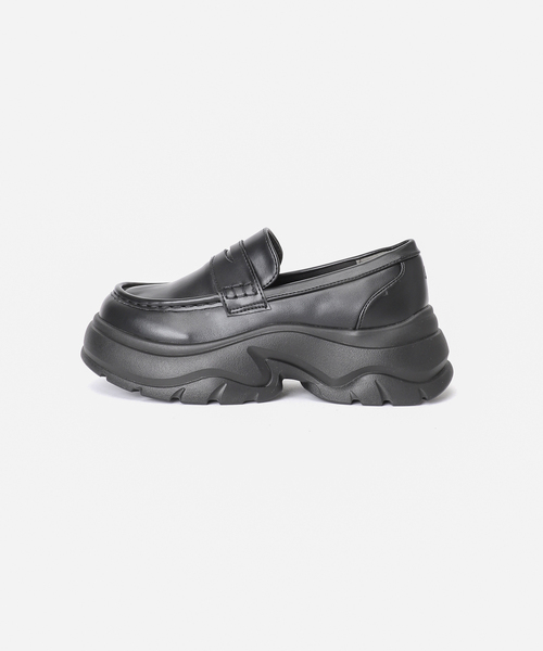 FLAT(フラット)の「《WEB+一部店舗限定》Le decore / ル デコレ sneaker ローファー(ローファー・レディース・ブラウン/ブラック系その他・X-LARGE/LARGE/MEDIUM/SMALL)」の6枚目の写真