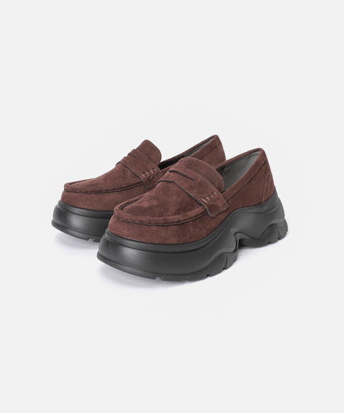 FLAT(フラット)の「《WEB+一部店舗限定》Le decore / ル デコレ sneaker ローファー(ローファー・レディース・ブラウン/ブラック系その他・X-LARGE/LARGE/MEDIUM/SMALL)」の17枚目の写真