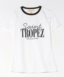 ST. TROPEZ ストレッチ コットン Tシャツ