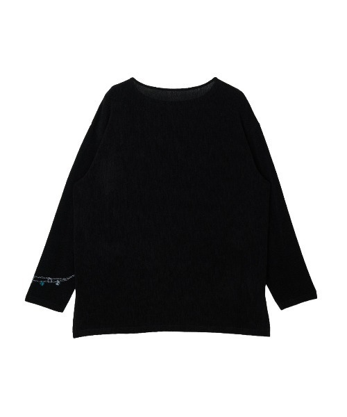 Ameri(アメリ)の「JEWELRY TROMPE L`OEIL TEE(Tシャツ/カットソー・レディース・ホワイト/ブラック・FREE)」の6枚目の写真