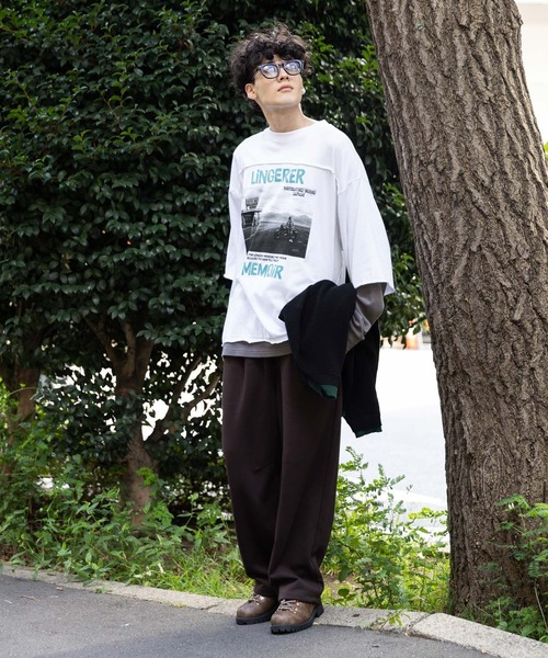 Russell Athletic(ラッセルアスレティック)の「【Russell Athletic(ラッセルアスレティック)】別注 TCスウェットパンツ(スウェットパンツ・メンズ・グレー/ダークブラウン/ブラック・MEDIUM/LARGE)」の17枚目の写真