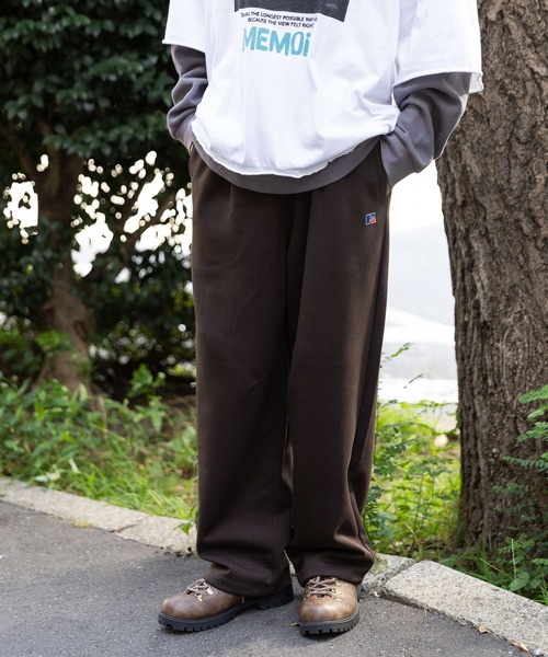 Russell Athletic(ラッセルアスレティック)の「【Russell Athletic(ラッセルアスレティック)】別注 TCスウェットパンツ(スウェットパンツ・メンズ・グレー/ダークブラウン/ブラック・MEDIUM/LARGE)」の19枚目の写真