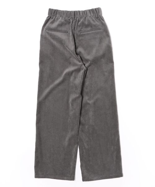 Morris & Sons（モリスアンドサンズ）の「MORRIS & SONS | COURDUROY PANTS（その他パンツ・レディース・ベージュ/チャコール・1/0）」の3枚目の写真