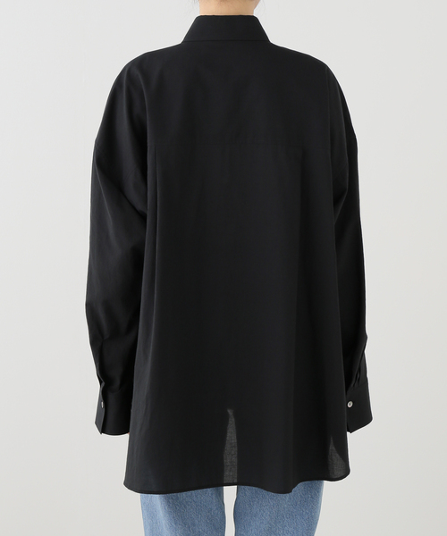 FRAMeWORK(フレームワーク)の「LAYERED SHIRT(シャツ/ブラウス・レディース・ホワイト/ブラック/ベージュ・FREE)」の18枚目の写真